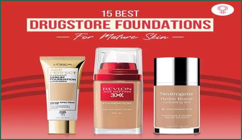 Unveiling The Best Drugstore Foundation For Mature Skin 2024